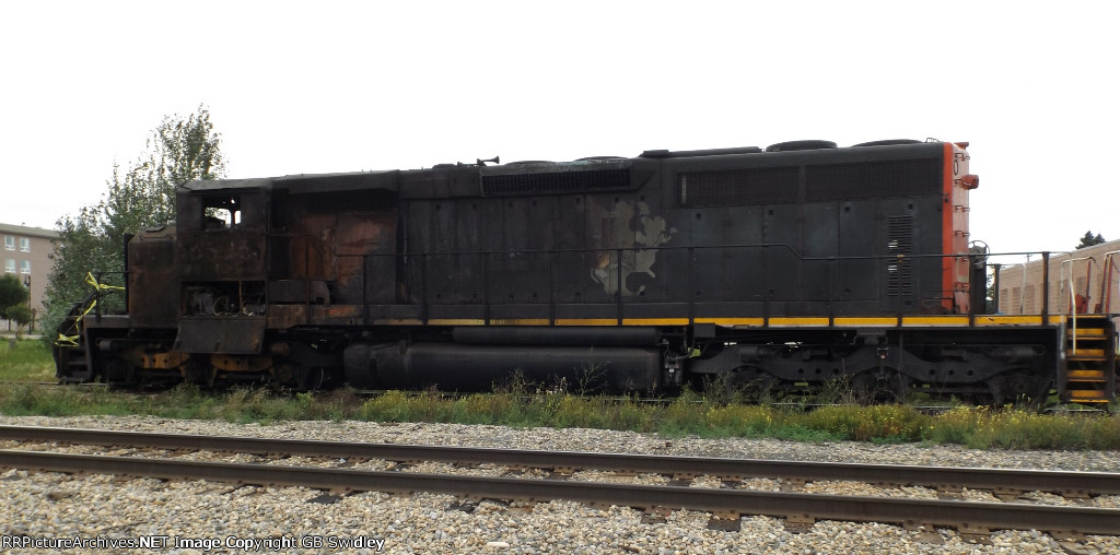 CN 5325 Burned